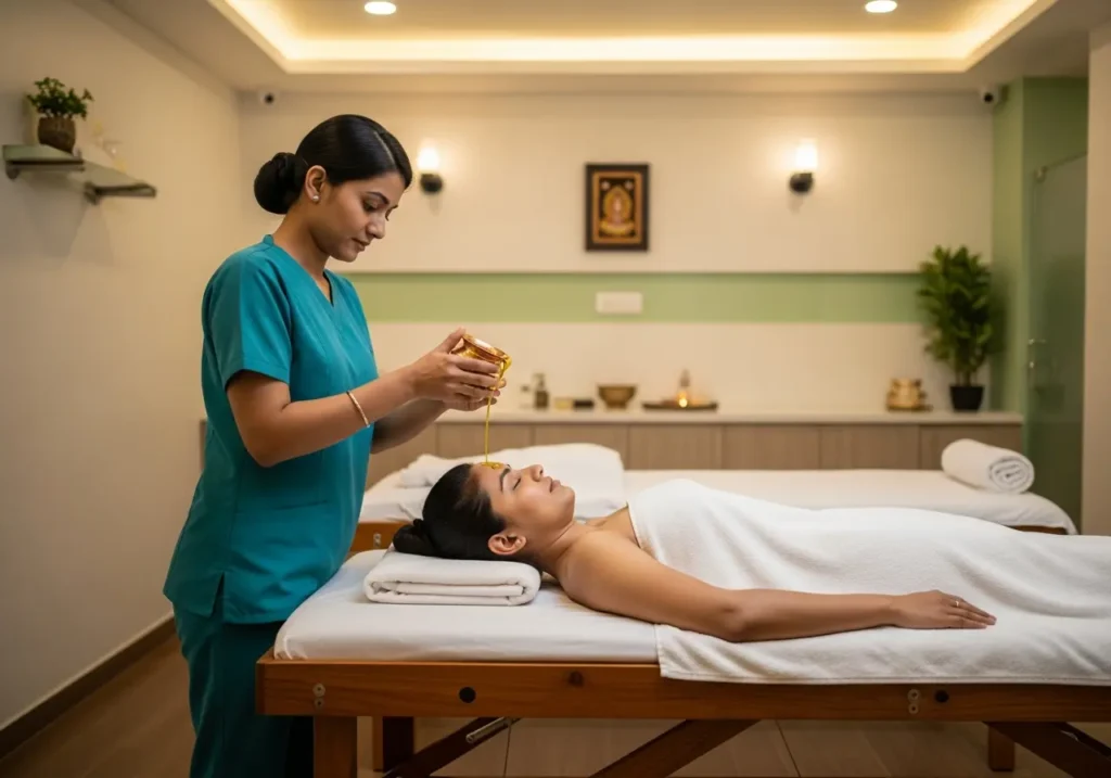 Shirodhara therapy panchkarma