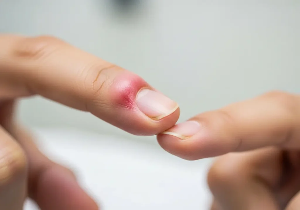 Paronychia Treatment by sunshine