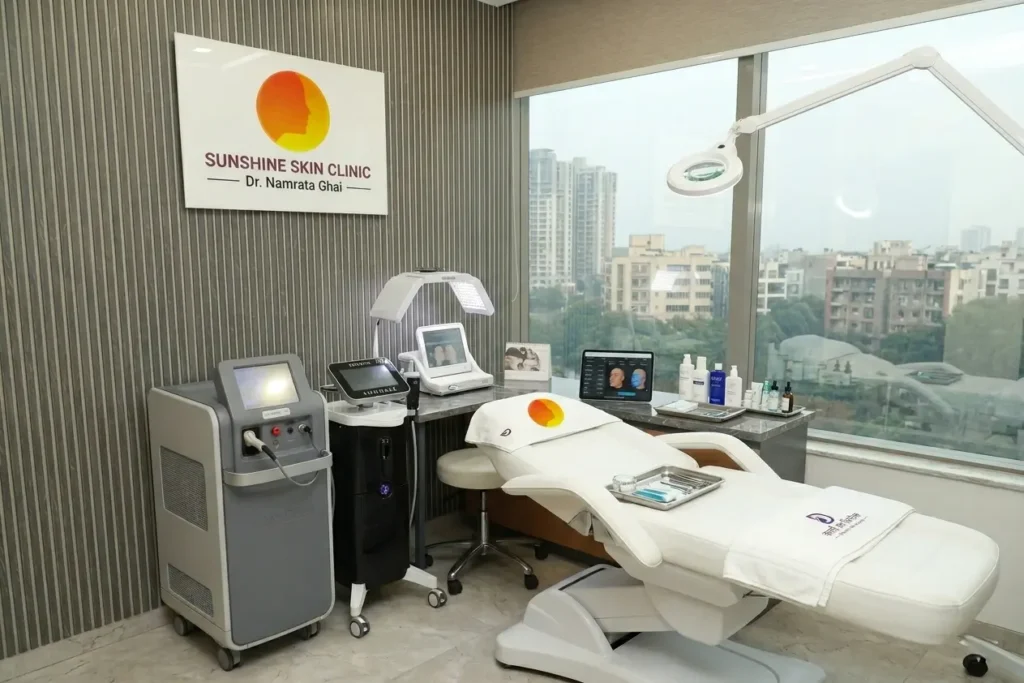 Advanced technology used for anti aging treatment in Delhi clinic