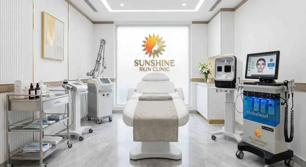 advanced-hydrafacial-technology Advanced Hydrafacial technology used in dermatology clinic