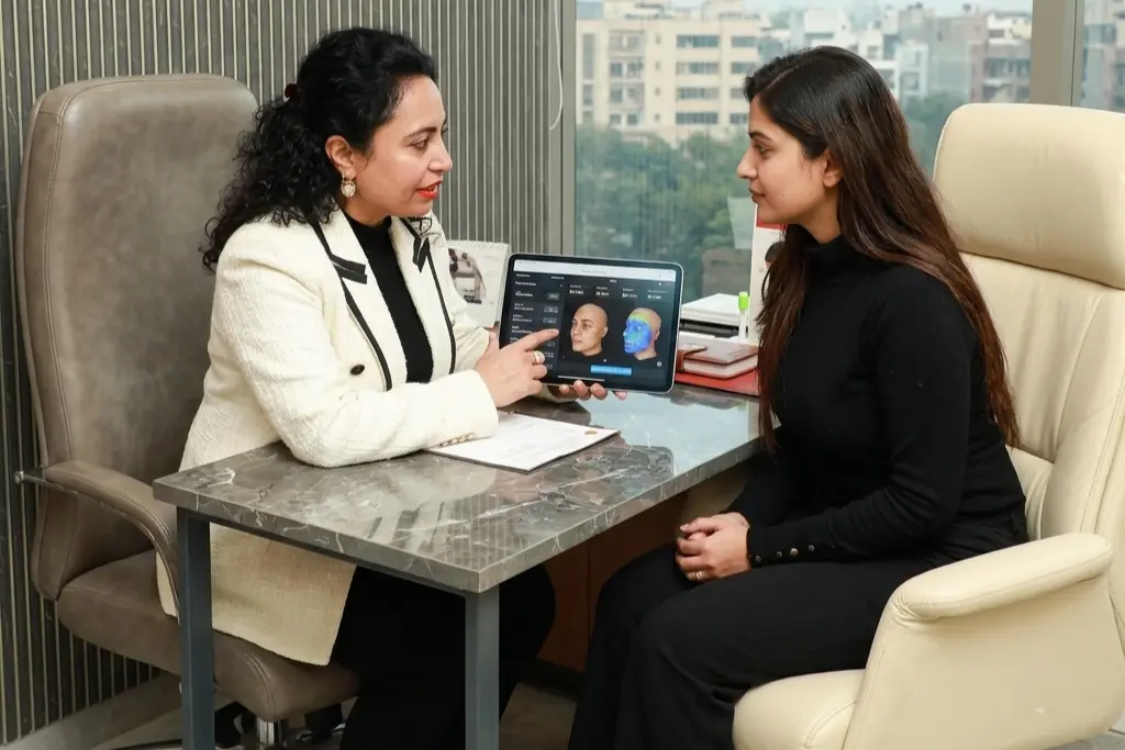 Dermatologist consultation for anti aging treatment in Delhi