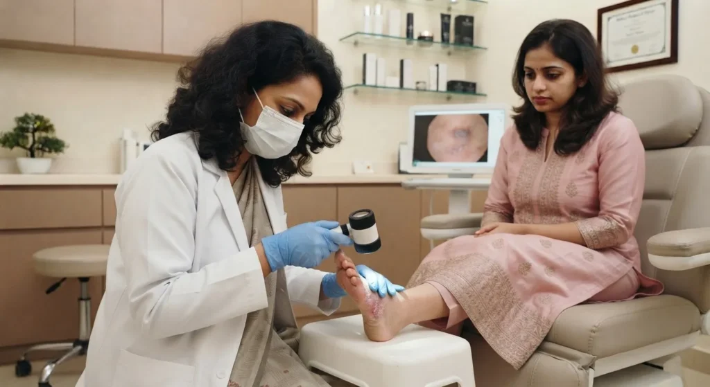 fungal-infection-treatment Fungal skin infection examination