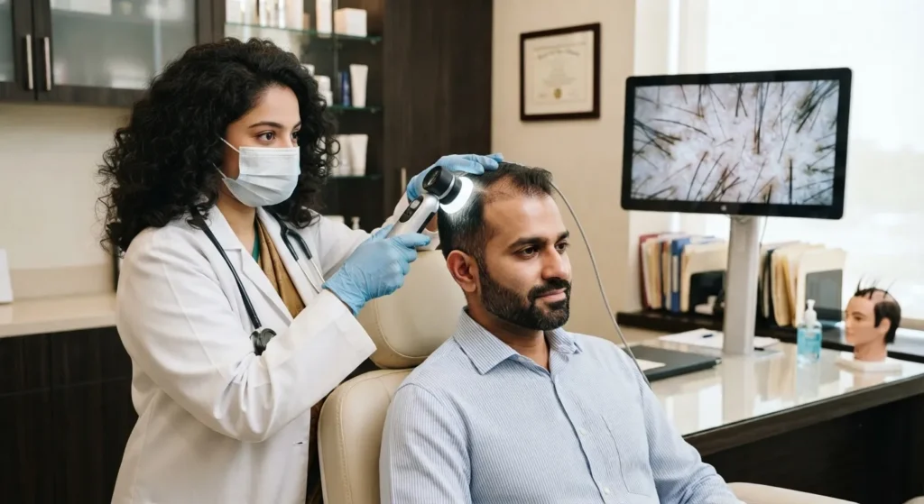 hair-loss-scalp-analysis Hair loss scalp examination