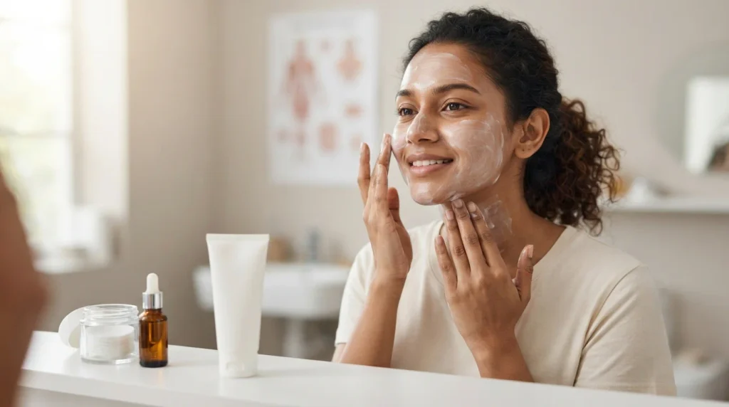 how-to-apply-sunscreen-correctly-face-neck How to apply sunscreen correctly on face and neck